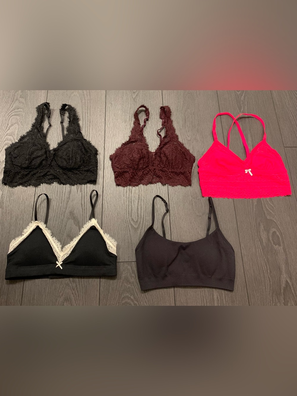 Aerie Bralette Lot - Sizes Medium & Small